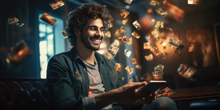 Antarmuka aplikasi jon4d Nomor Togel di perangkat mobile